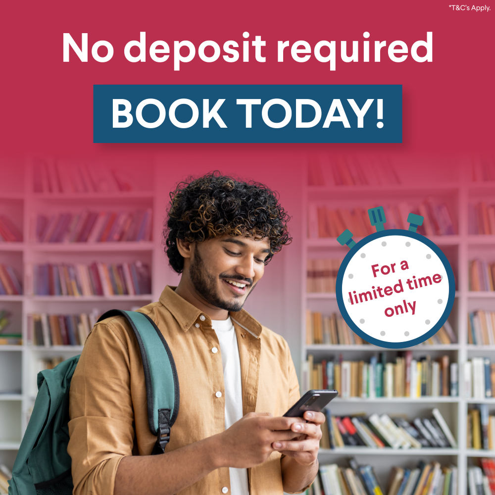 No deposit required. Book today! For a limited time only.