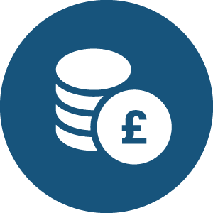 UKSH – Cashback Icon – Blue